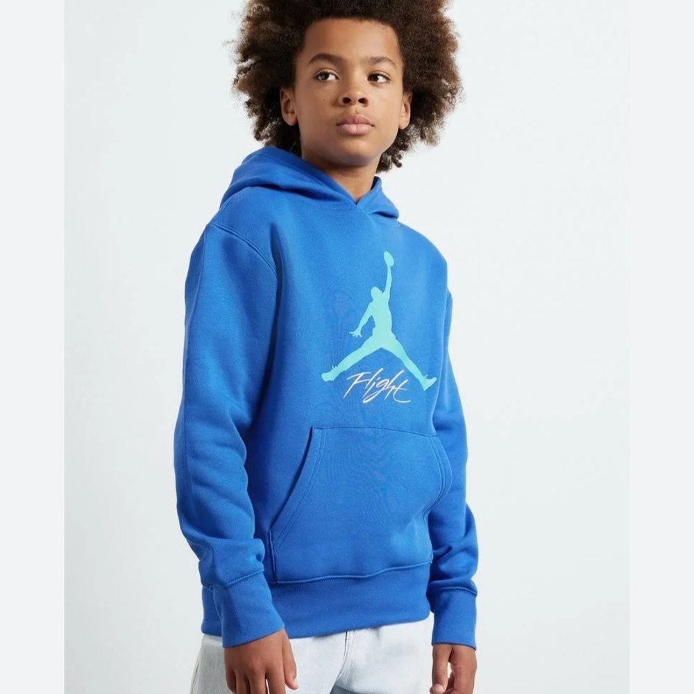 Jordan Jumpman Baseline Pullover Hoodie Kid Size 7